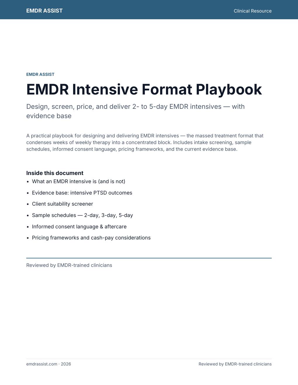Emdr Handout.pdf Free EMDR Worksheets, Scripts & Client Handouts (PDF)